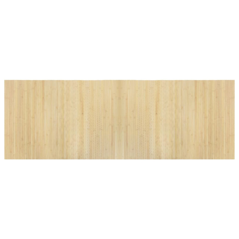 Afbeelding laden in galerijviewer, Vidaxl vloerkleed rechthoekig 70x200 cm bamboe lichtnaturel
