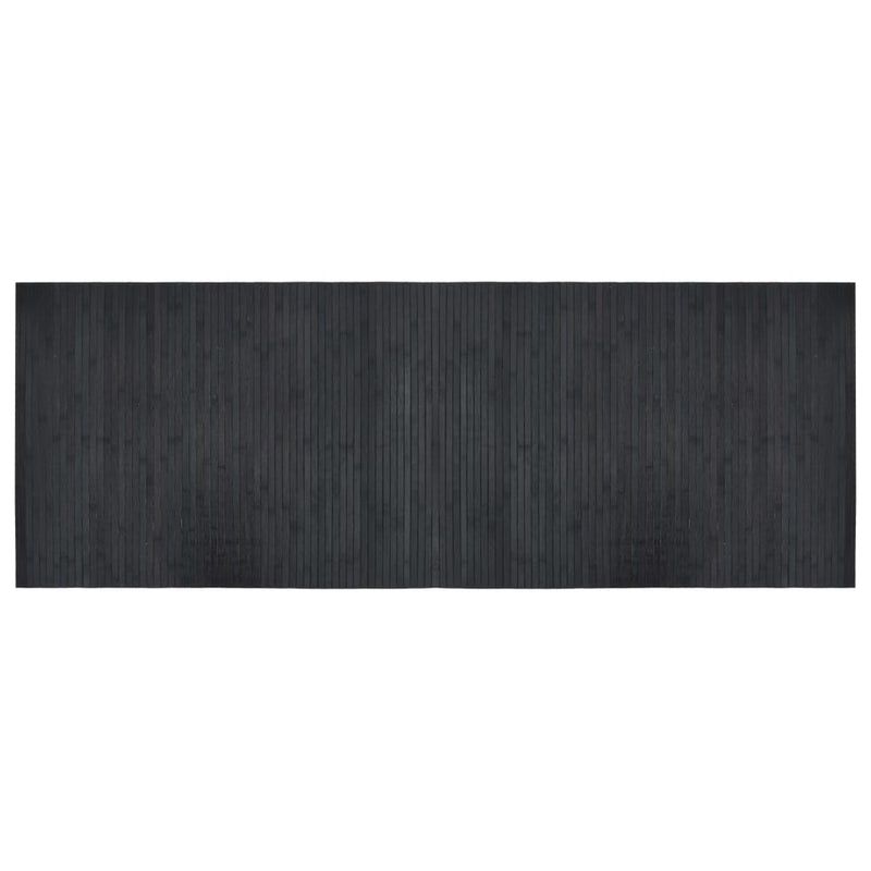 Afbeelding laden in galerijviewer, Vidaxl vloerkleed rechthoekig 70x200 cm bamboe grijs

