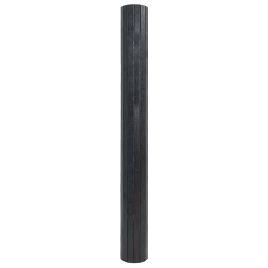 Vidaxl vloerkleed rechthoekig 70x200 cm bamboe grijs