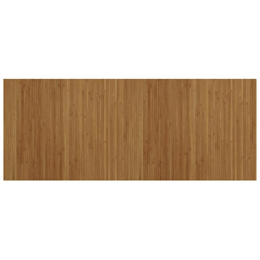 Vidaxl vloerkleed rechthoekig 80x200 cm bamboe bruin