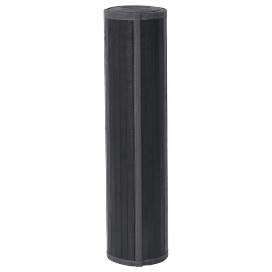Vidaxl vloerkleed rechthoekig 60x200 cm bamboe grijs