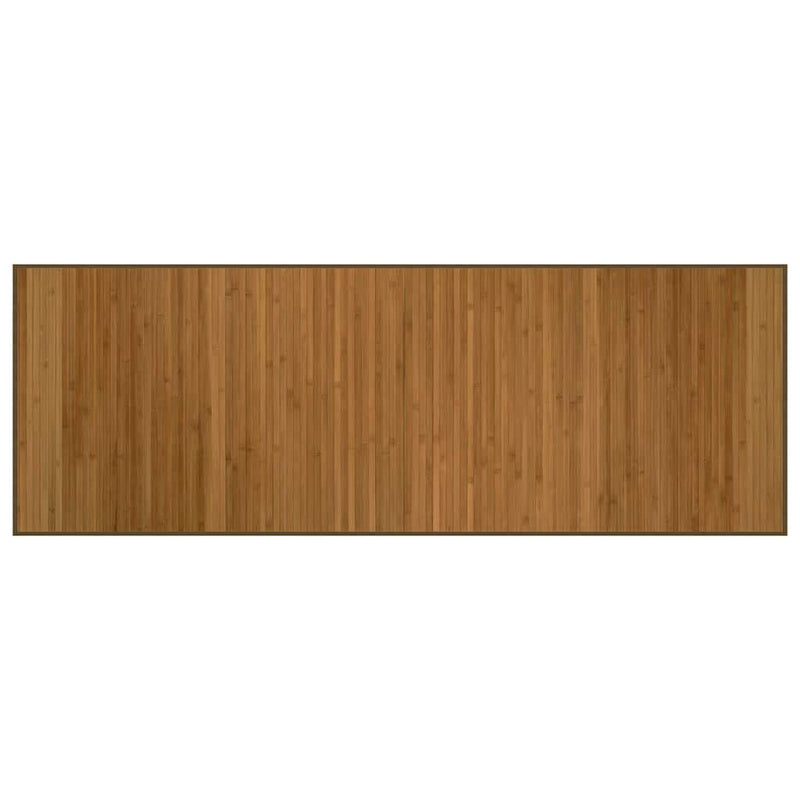 Afbeelding laden in galerijviewer, Vidaxl vloerkleed rechthoekig 70x200 cm bamboe bruin
