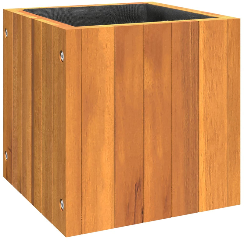 Afbeelding laden in galerijviewer, Vidaxl plantenbak 25x25x25 cm massief acaciahout
