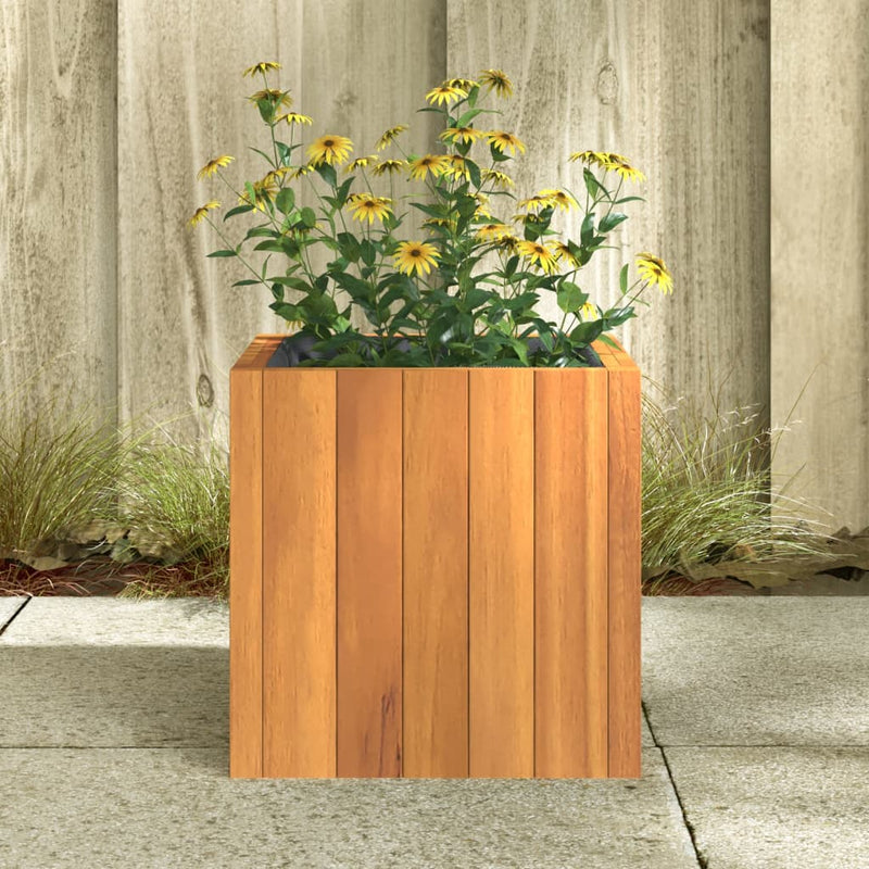 Afbeelding laden in galerijviewer, Vidaxl plantenbak 25x25x25 cm massief acaciahout
