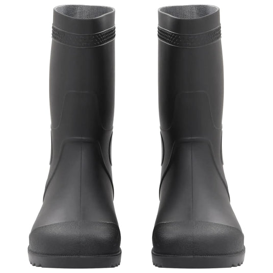 Vidaxl regenlaarzen maat 46 pvc zwart