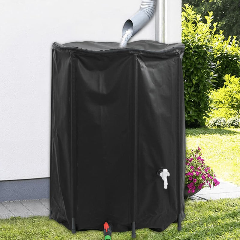 Afbeelding laden in galerijviewer, Vidaxl watertank met kraan opvouwbaar 1350 l pvc
