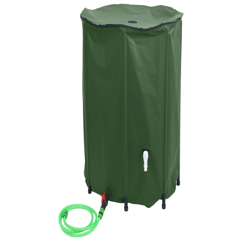 Afbeelding laden in galerijviewer, Vidaxl watertank met kraan opvouwbaar 380 l pvc
