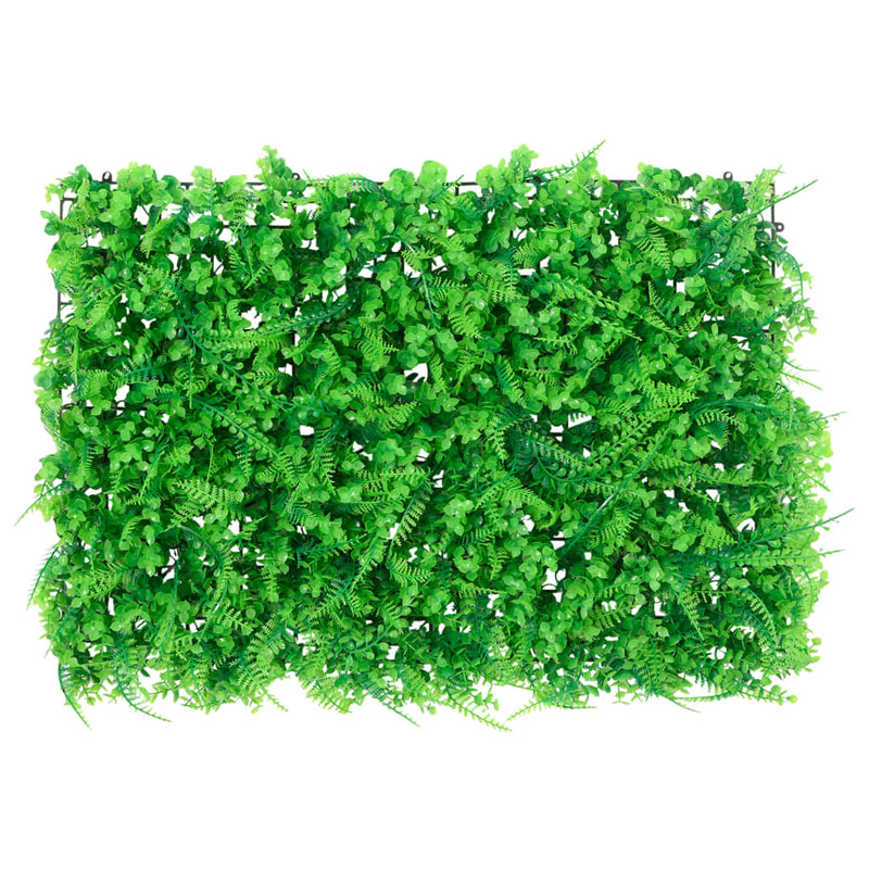 Afbeelding laden in galerijviewer, Vidaxl hek met kunstvarenblad 24 st 40x60 cm groen
