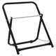 Vidaxl slanghaspelwagen 48 cm 45 kg gepoedercoat staal zwart