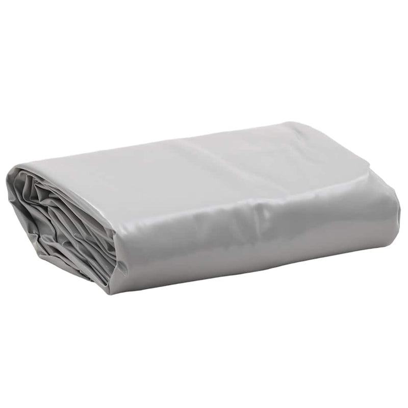 Afbeelding laden in galerijviewer, Vidaxl dekzeil 650 g m² 1x2,5 m grijs
