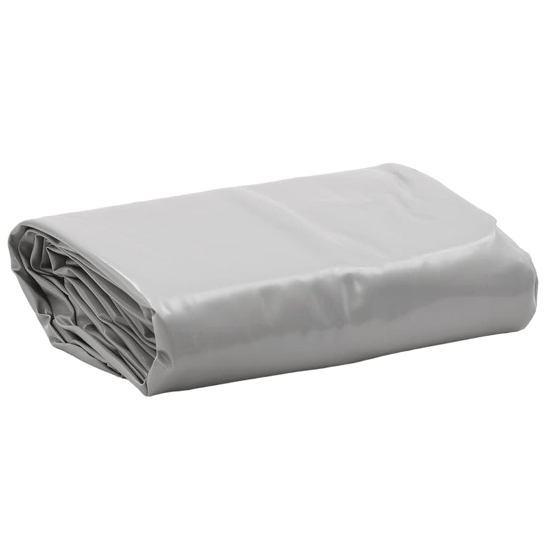 Afbeelding laden in galerijviewer, Vidaxl dekzeil 650 g m² 5x8 m grijs

