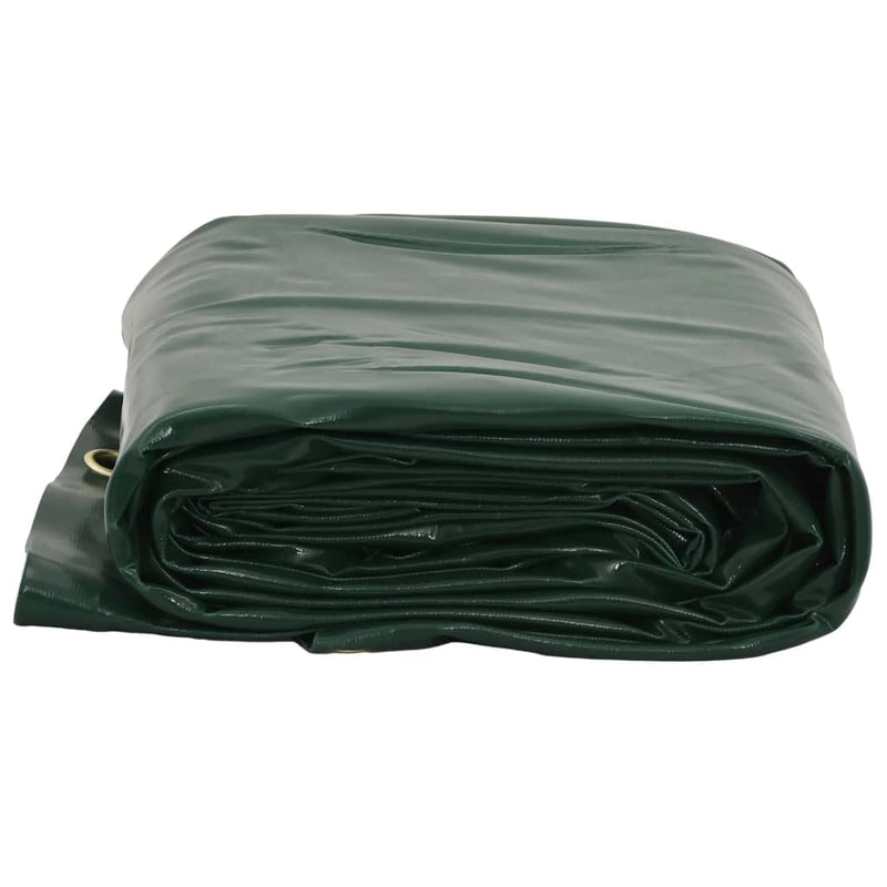 Afbeelding laden in galerijviewer, Vidaxl dekzeil 650 g m² 1x2,5 m groen
