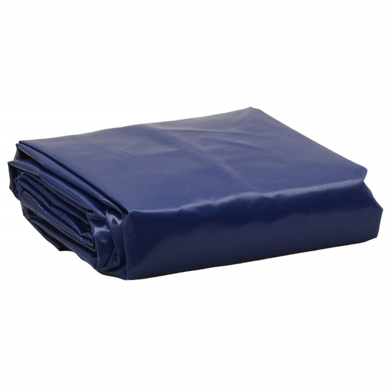 Afbeelding laden in galerijviewer, Vidaxl dekzeil 650 g m² 5x8 m blauw
