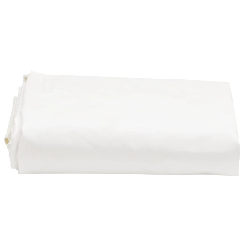 Afbeelding laden in galerijviewer, Vidaxl dekzeil 650 g m² 1x2,5 m wit
