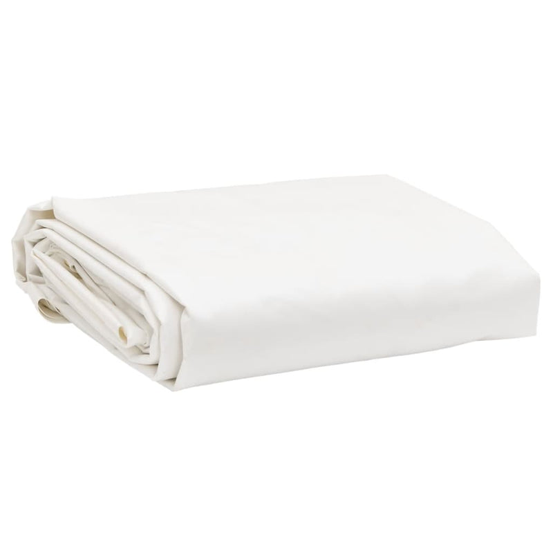 Afbeelding laden in galerijviewer, Vidaxl dekzeil 650 g m² 1,5x2,5 m wit
