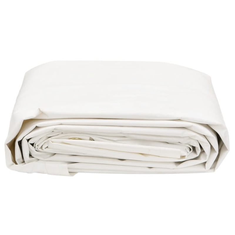 Afbeelding laden in galerijviewer, Vidaxl dekzeil 650 g m² 1,5x2,5 m wit
