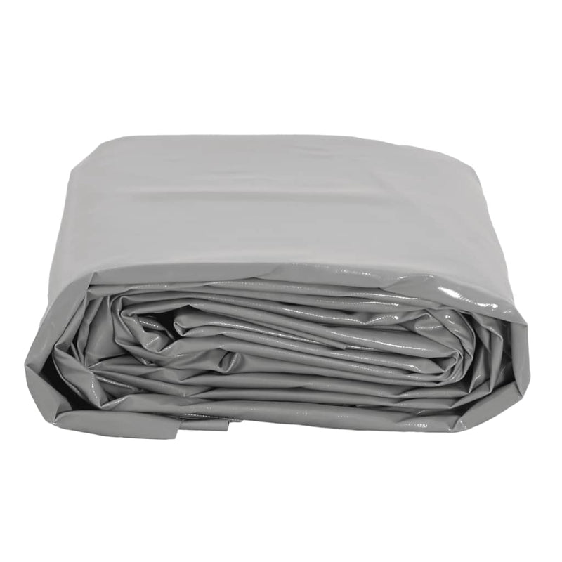 Afbeelding laden in galerijviewer, Vidaxl dekzeil 650 g m² 2,5x3,5 m grijs
