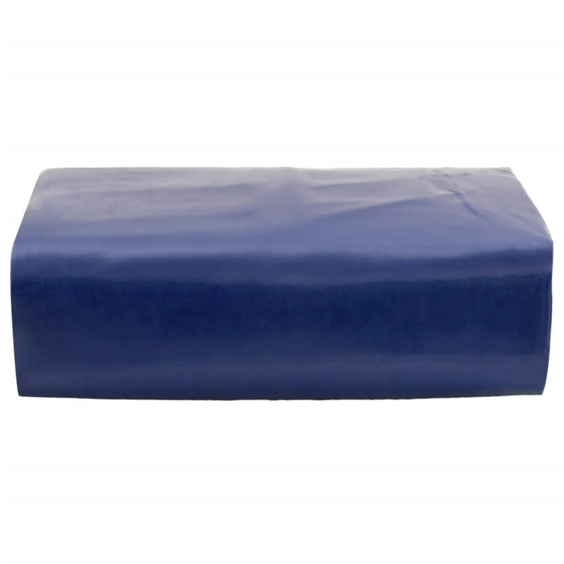 Afbeelding laden in galerijviewer, Vidaxl dekzeil 650 g m² 4x5 m blauw
