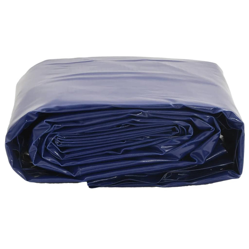 Afbeelding laden in galerijviewer, Vidaxl dekzeil 650 g m² 4x5 m blauw
