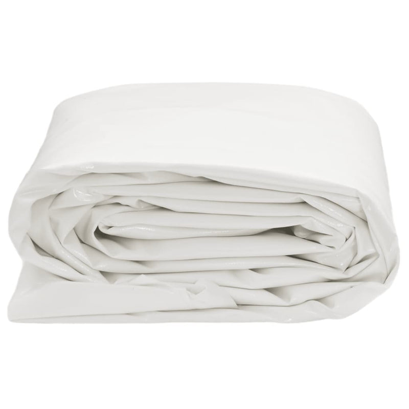 Afbeelding laden in galerijviewer, Vidaxl dekzeil 650 g m² 1,5x10 m wit
