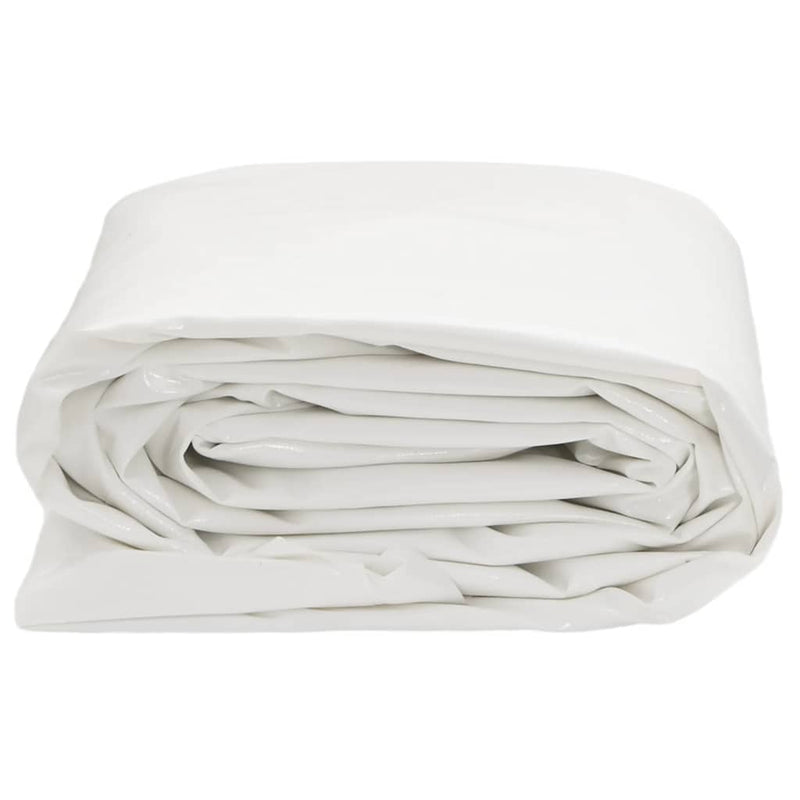 Afbeelding laden in galerijviewer, Vidaxl dekzeil 650 g m² 1x2,5 m wit

