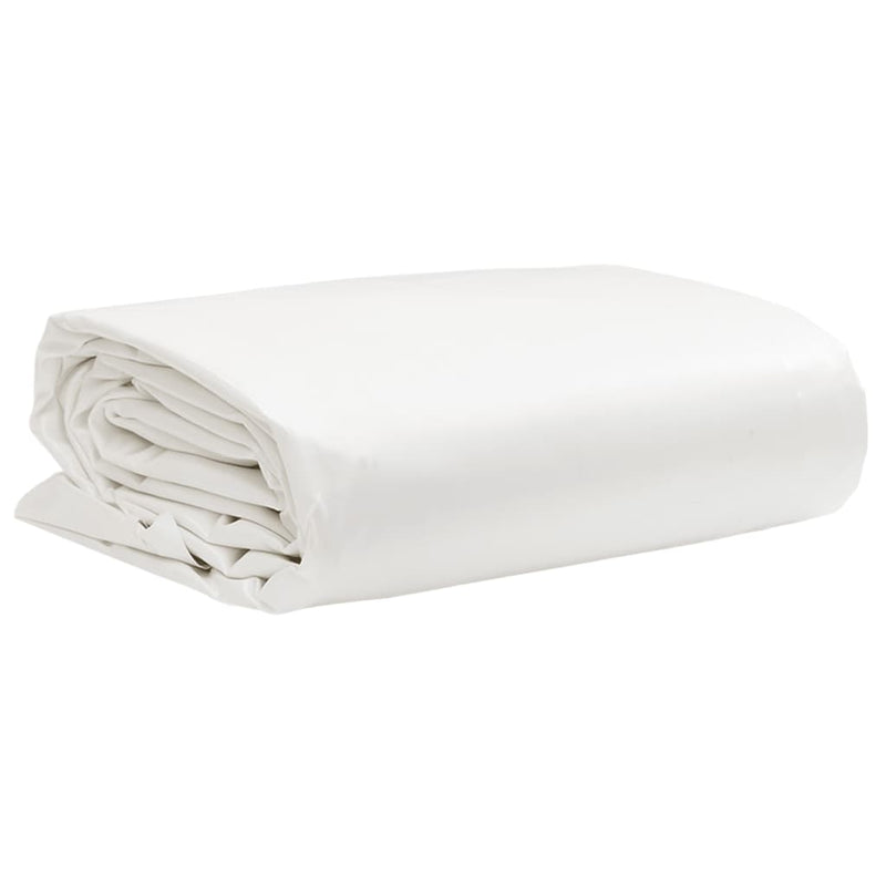 Afbeelding laden in galerijviewer, Vidaxl dekzeil 650 g m² 5x8 m wit
