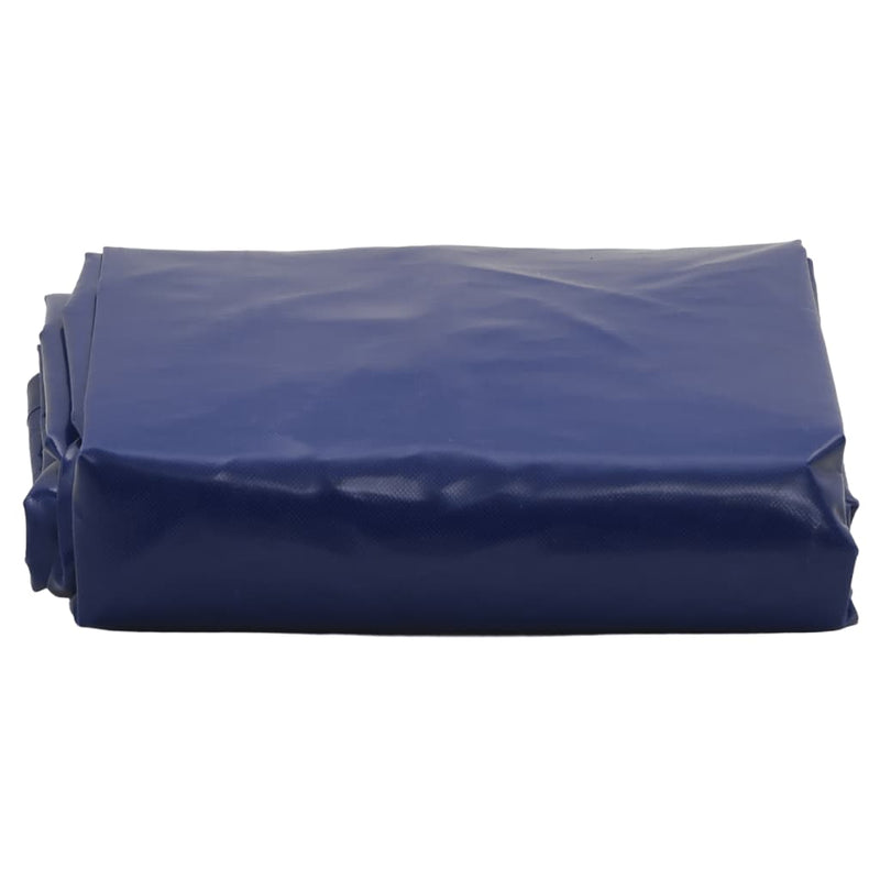 Afbeelding laden in galerijviewer, Vidaxl dekzeil 650 g m² ø 3 m blauw
