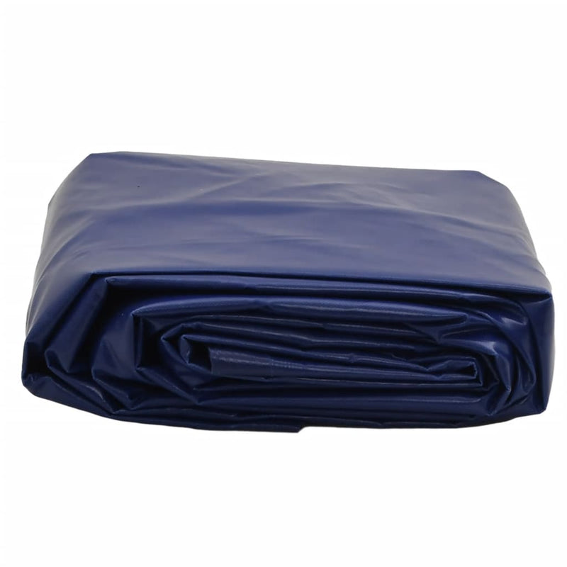 Afbeelding laden in galerijviewer, Vidaxl dekzeil 650 g m² ø 3 m blauw
