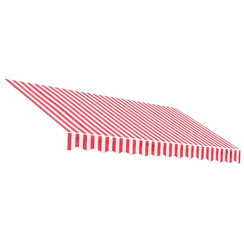 Afbeelding laden in galerijviewer, Vidaxl vervangingsdoek voor luifel 3x2,5 m polyester rood en wit
