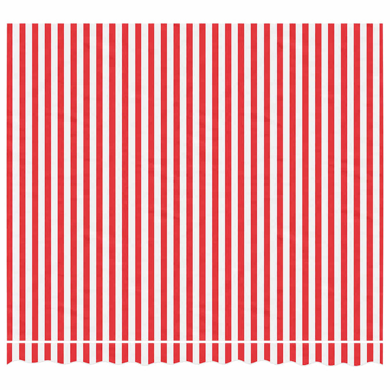 Afbeelding laden in galerijviewer, Vidaxl vervangingsdoek voor luifel 3x2,5 m polyester rood en wit
