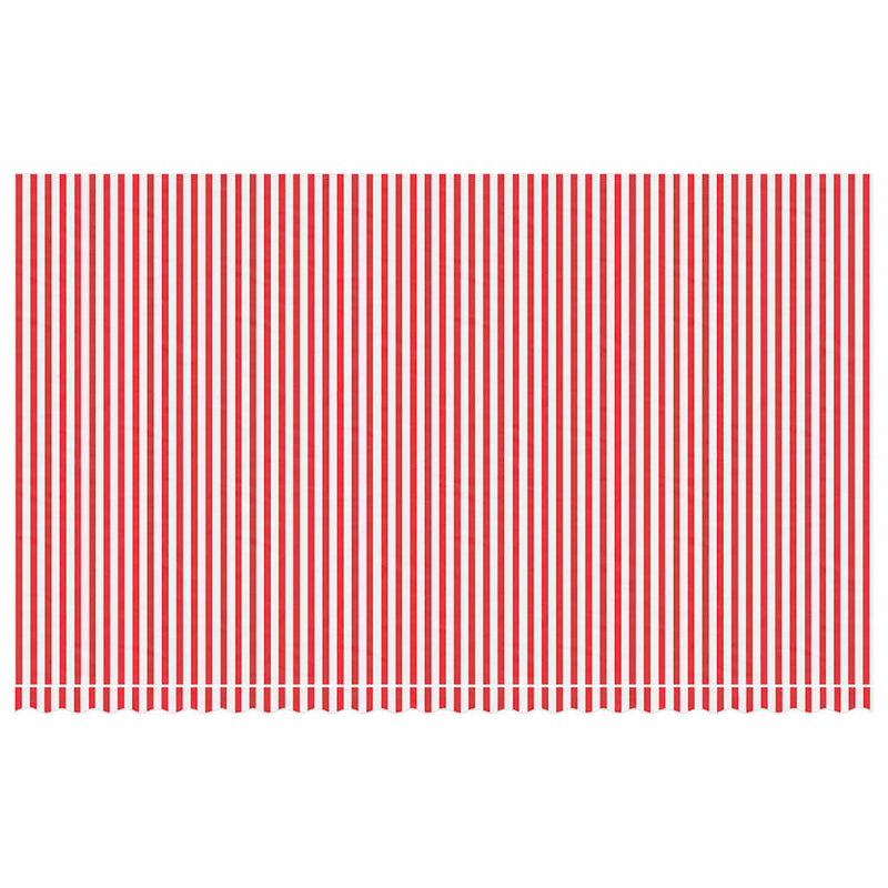 Afbeelding laden in galerijviewer, Vidaxl vervangingsdoek voor luifel 600x350 cm polyester rood en wit
