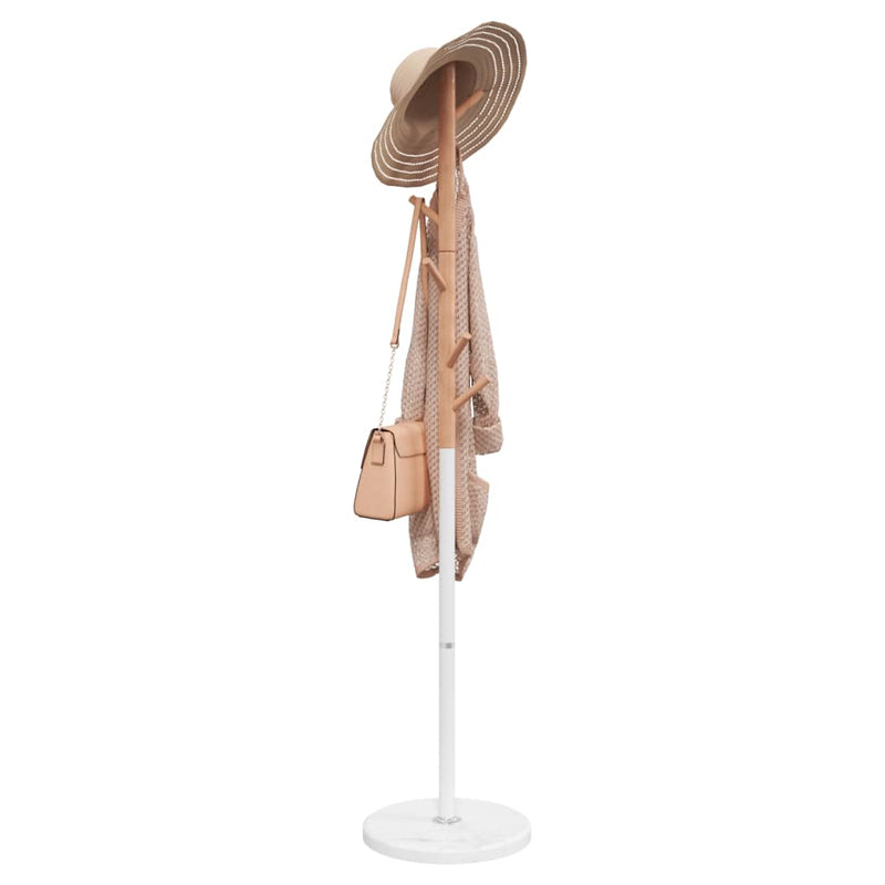 Afbeelding laden in galerijviewer, Vidaxl kapstok 172 cm gepoedercoat ijzer wit
