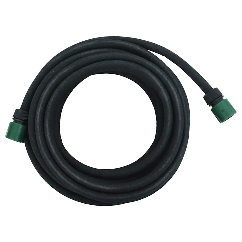 Afbeelding laden in galerijviewer, Vidaxl druppelslang 0,6'' 10 m rubber zwart
