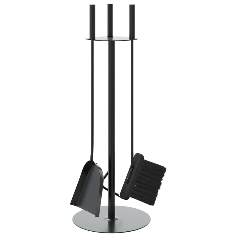 Afbeelding laden in galerijviewer, Vidaxl 4-delige openhaardgereedschapset 22x59 cm staal
