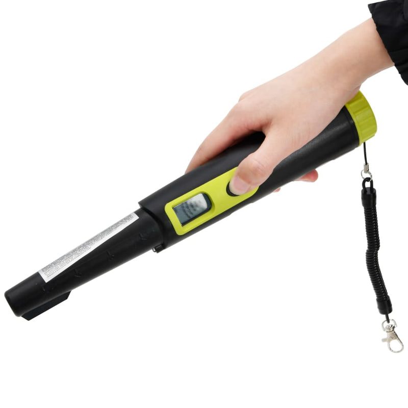 Afbeelding laden in galerijviewer, Vidaxl pinpointer metaaldetector met lcd-scherm zwart en geel
