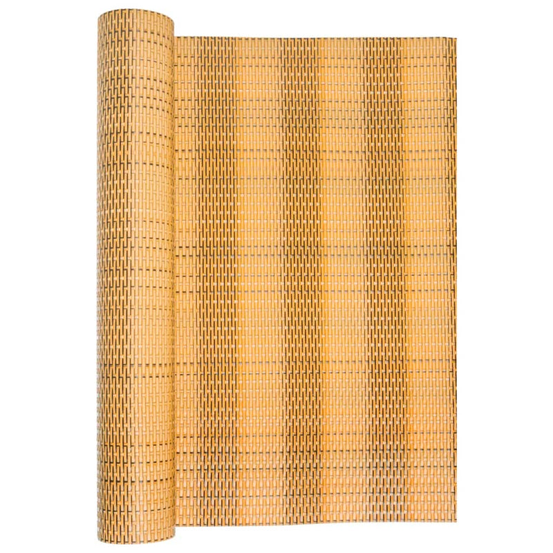 Afbeelding laden in galerijviewer, Vidaxl balkonscherm 600x100 cm poly rattan lichtbruin
