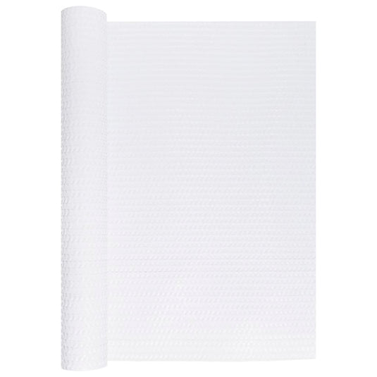 Vidaxl balkonscherm 300x90 cm poly rattan wit