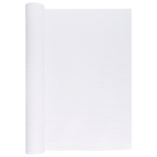 Vidaxl balkonscherm 400x90 cm poly rattan wit
