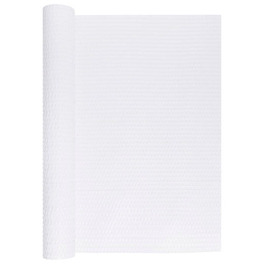 Vidaxl balkonscherm 1000x80 cm poly rattan wit