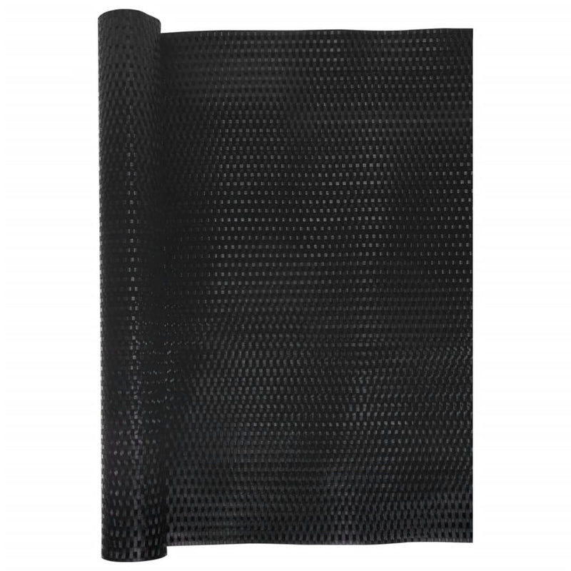 Afbeelding laden in galerijviewer, Vidaxl balkonscherm 500x90 cm poly rattan zwart
