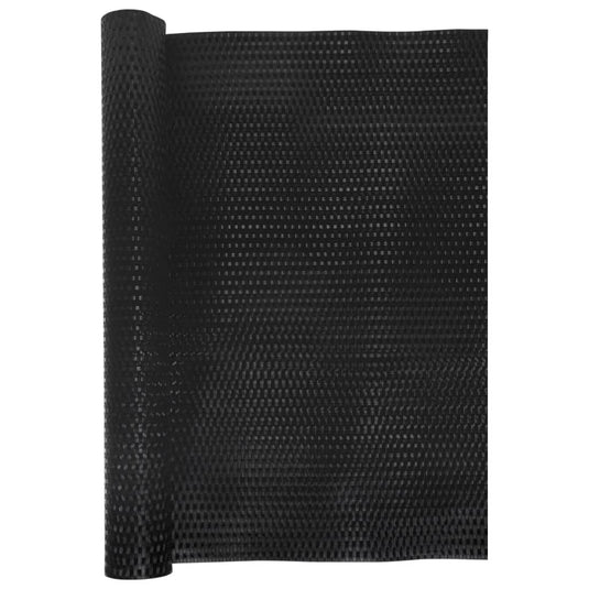Vidaxl balkonscherm 600x80 cm poly rattan zwart