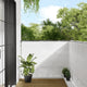 Vidaxl balkonscherm 120x700 cm 100% oxford polyester wit