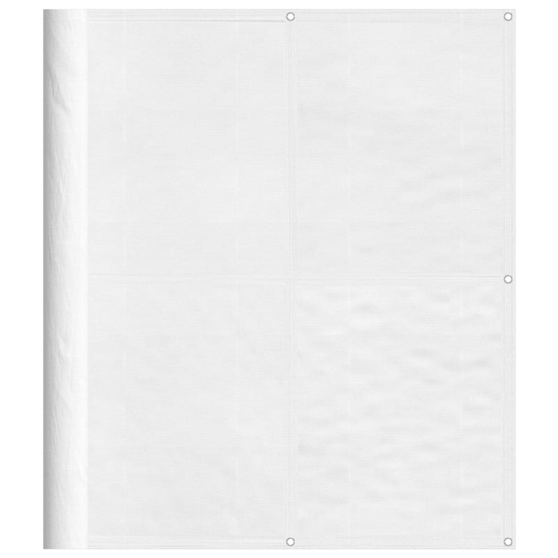 Afbeelding laden in galerijviewer, Vidaxl balkonscherm 120x800 cm 100% oxford polyester wit
