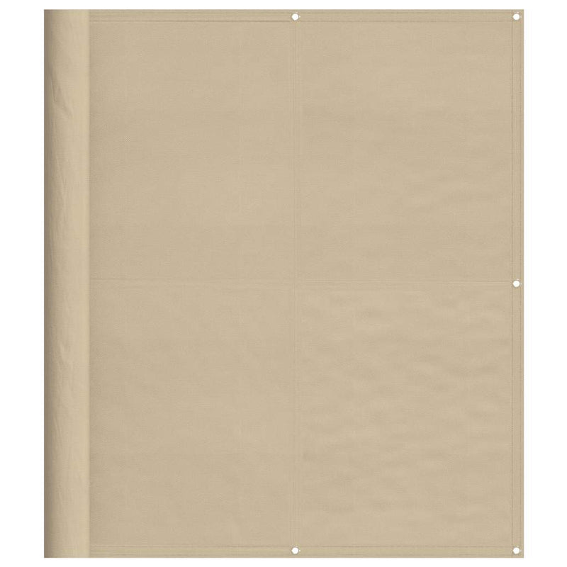 Afbeelding laden in galerijviewer, Vidaxl balkonscherm 120x700 cm 100% oxford polyester beige
