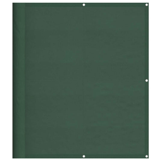 Vidaxl balkonscherm 120x700 cm 100% oxford polyester donkergroen