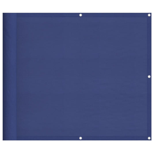 Vidaxl balkonscherm 90x1000 cm 100% oxford polyester blauw