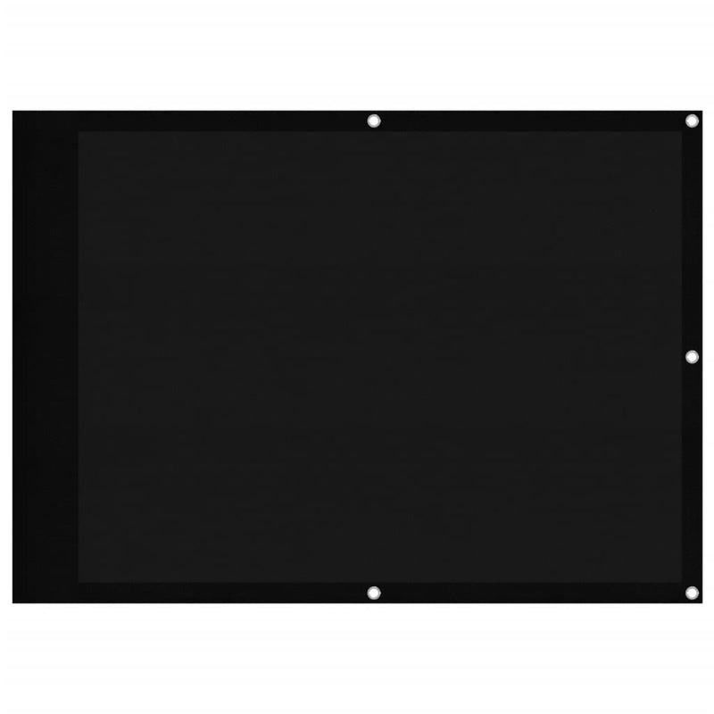 Afbeelding laden in galerijviewer, Vidaxl balkonscherm 75x700 cm 100% oxford polyester zwart
