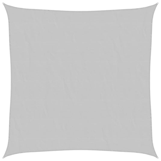 Vidaxl zonnezeil 2,5x2,5 m 100% polyester oxford lichtgrijs