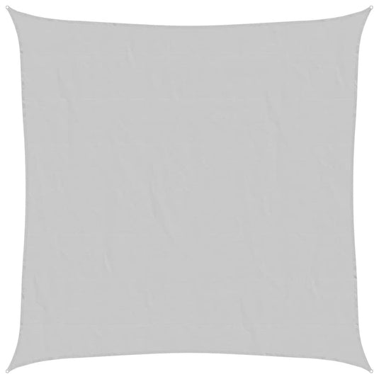 Vidaxl zonnezeil 6x6 m 100% polyester oxford lichtgrijs