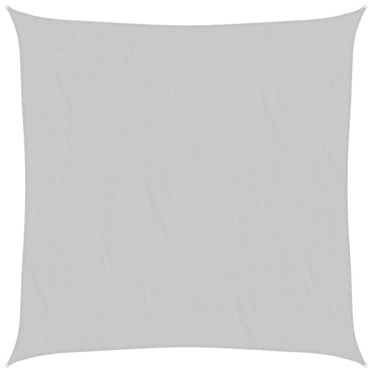 Vidaxl zonnezeil 7x7 m 100% polyester oxford lichtgrijs